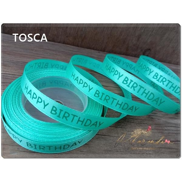 

Pesta- GPITA-409 : Pita Happy Birthday Saten 1,2cm (per rol)