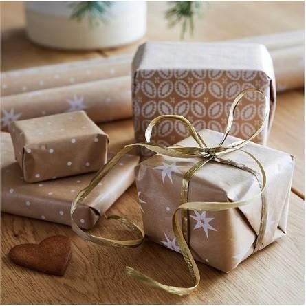 

Pesta- Kertas Kado Roll 3 Meter 1Pak Isi 3 Roll Seri Natural dengan Motif