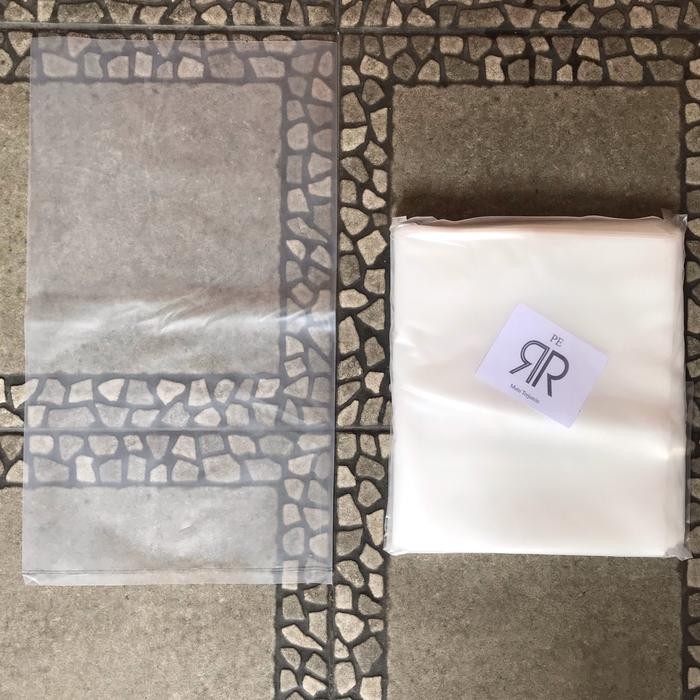 Pesta- Kantong Plastik PE 20x35 Tebal 08 (80mic) kualitas Pe tomat 0,8