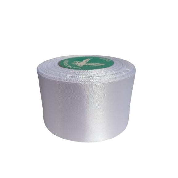 

Pesta- Pita satin Putih 2 inch / 5 cm Per roll