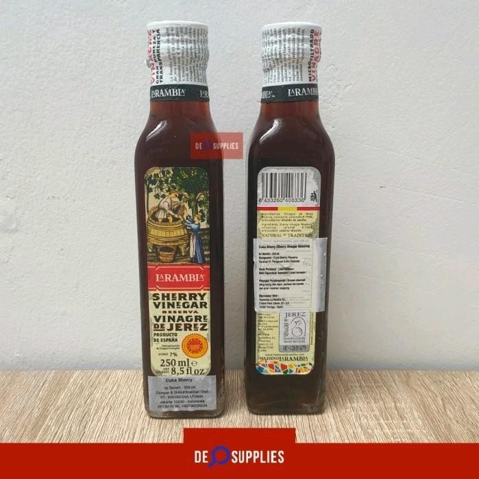 

La Rambla Sherry Vinegar Reserva 250ml - Cuka Sherry Anggur Larambla - Standar