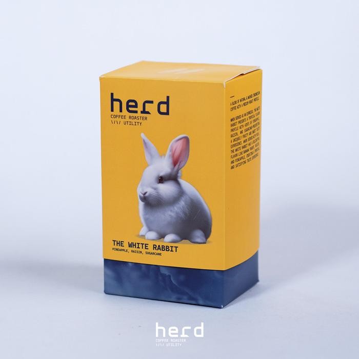 

herd Kopi The White Rabbit Espresso Roast 200 gr Specialty Arabica