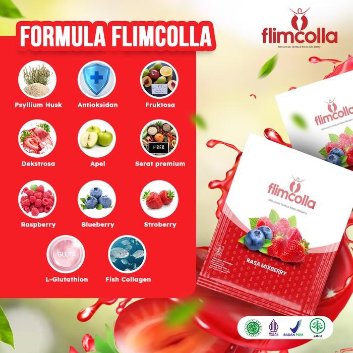 

Minuman Fiber Drink 1 Box Isi 10 Sachet Flimcolla