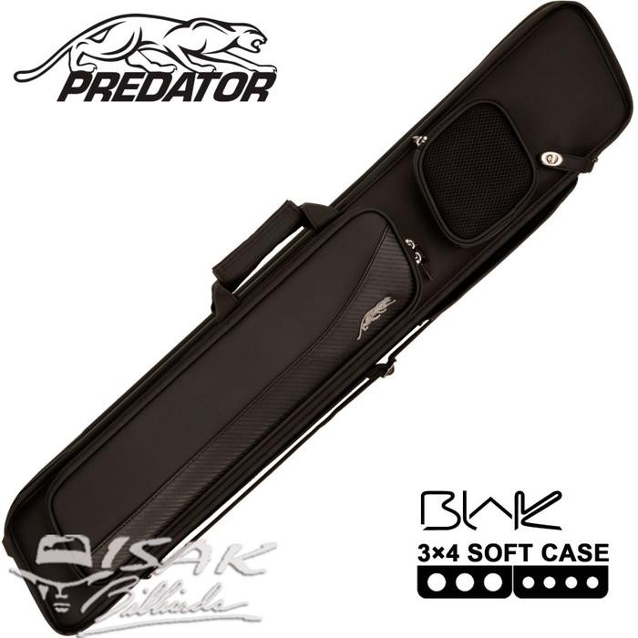 [Terlaris Di Toko Kami] Predator Blak 3X4 Soft Cue Case - Tas Stick Billiard Biliar 3B4S Stik Best