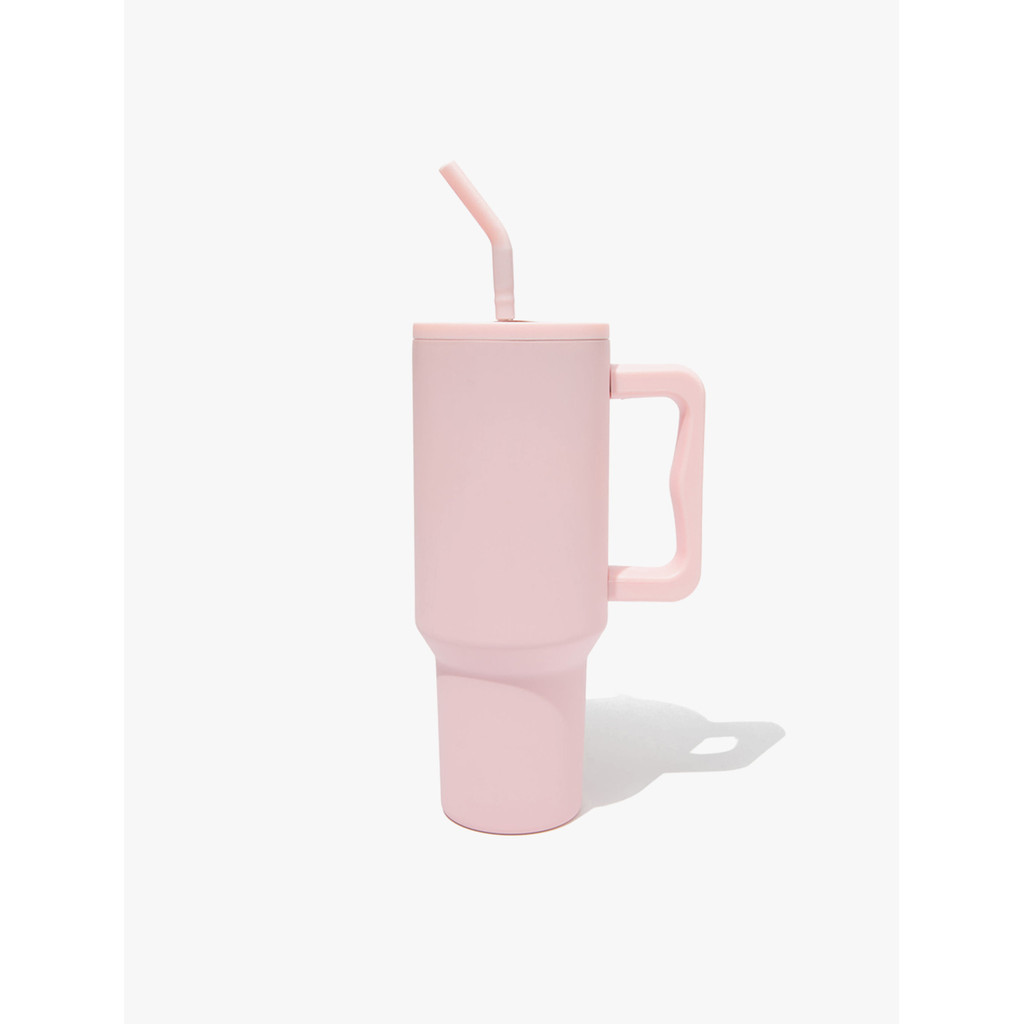 Typo - Perlengkapan Rumah - The Traveller Oversized Metal Tumbler - Ballet Blush