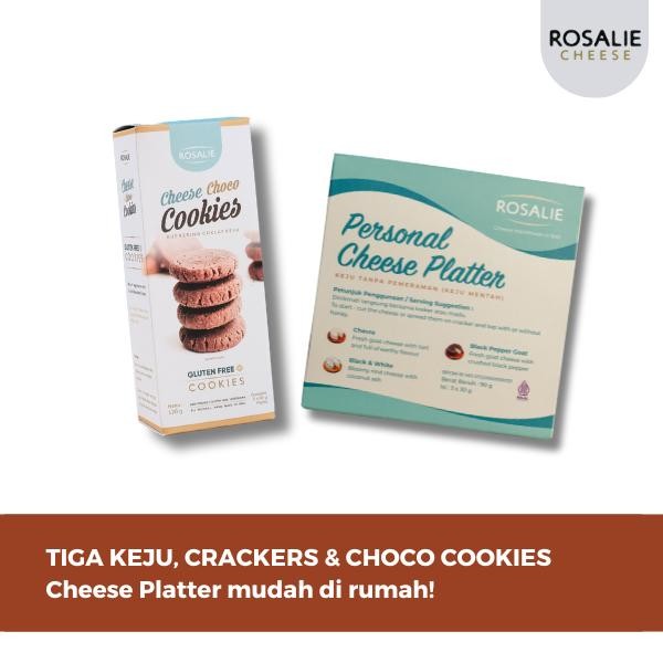 

BARANG TERLARIS Rosalie Personal Cheese Platter & GF Cookies
