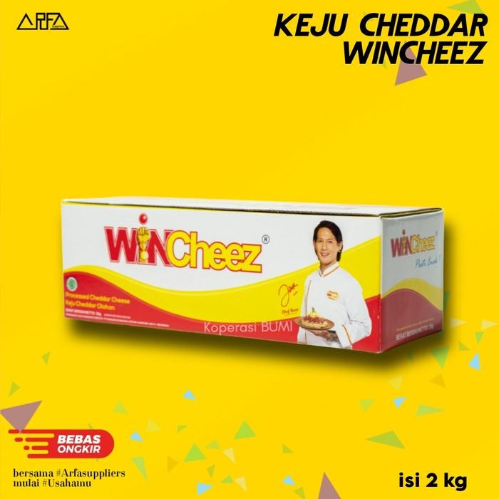 

BARANG TERLARIS WinCheez Keju Cheddar 2 kg