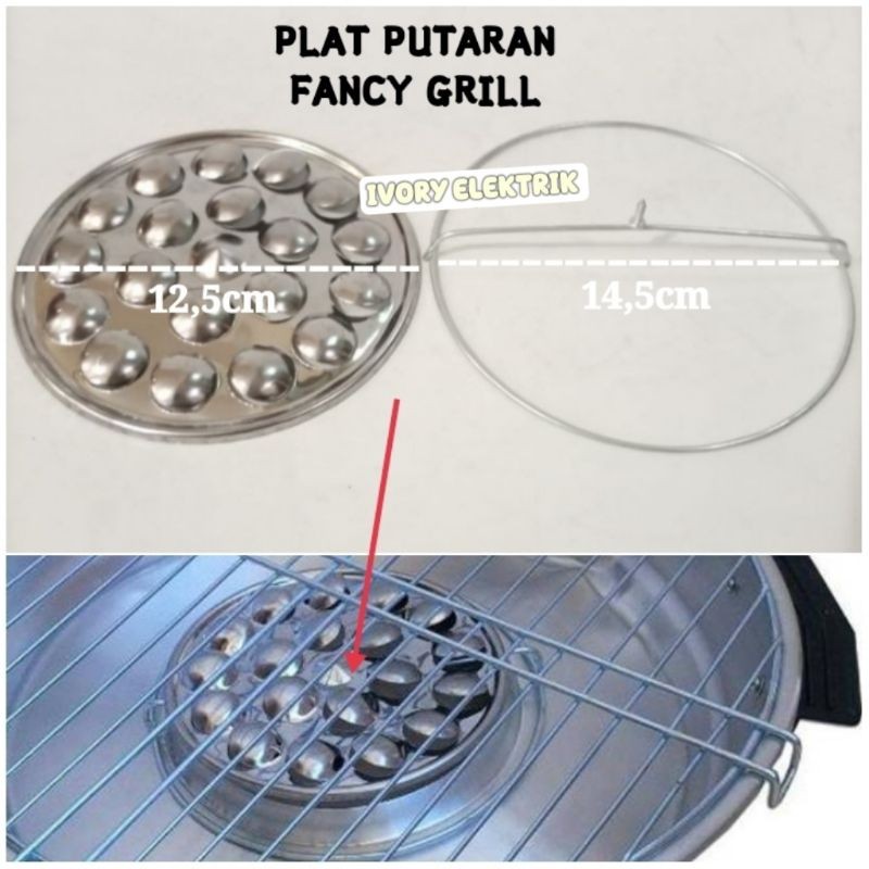 REFILL PLAT PUTARAN FANCY GRILL / REFILL PUTARAN PANGGANGAN MODEL KECIL