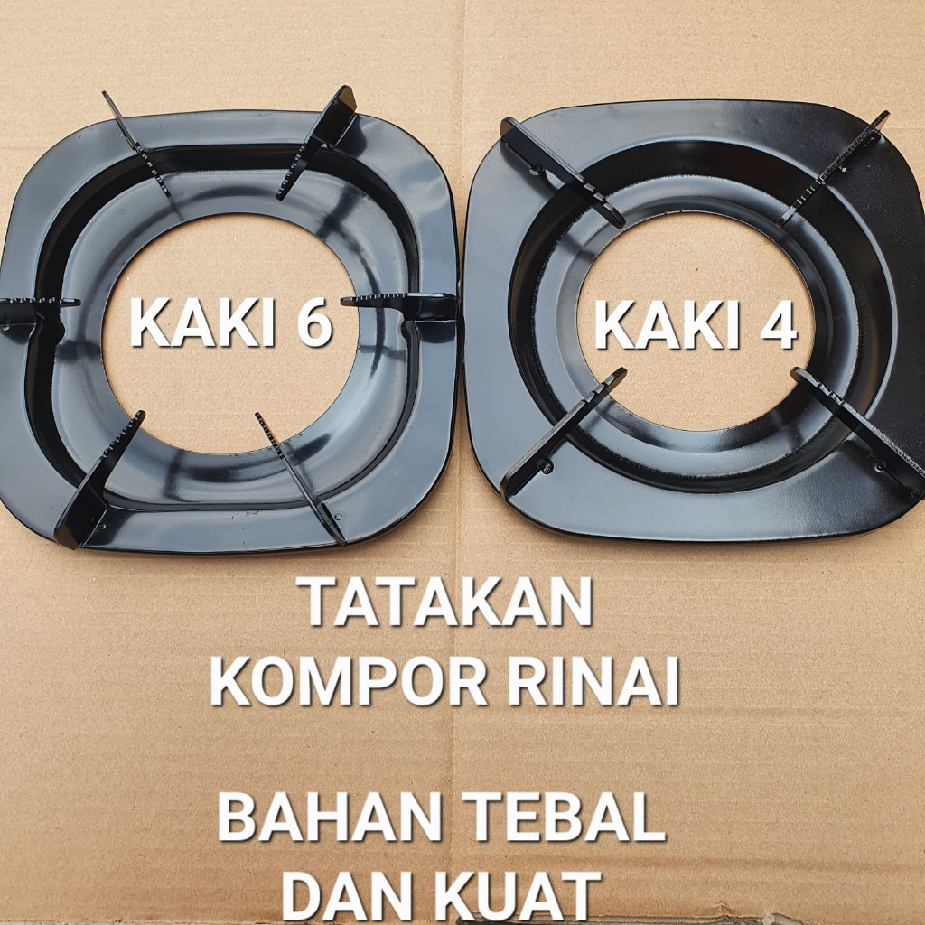 TATAKAN/ALAS KOMPOR RINAI KAKI 6 DAN KAKI 4 (BAHAN TEBAL)