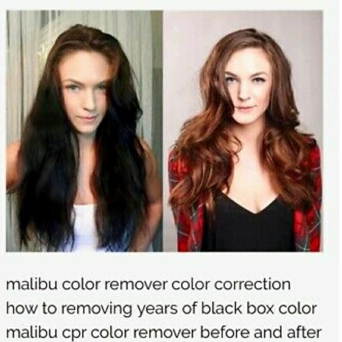 Sale Terbatas Hair Color Remover 1 Sachet Malibu C Cpr Color Pigment Stain Remover Aman