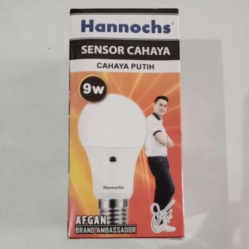 Lampu Led Otomatis Sensor Cahaya Siang/ Malam Hannochs 11 Watt Best Seller