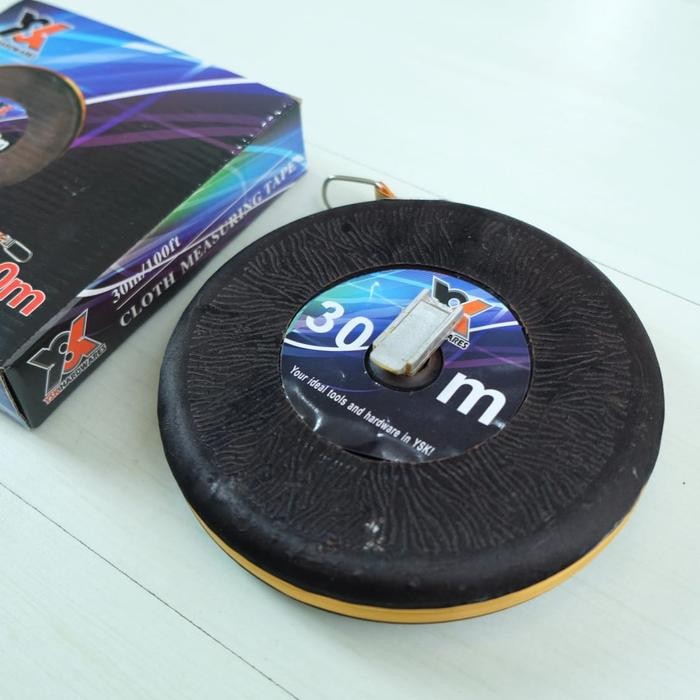 Meteran Bulat Kulit Meteran Kain 30M 50M 100M