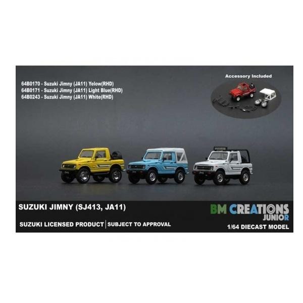 BM Creations 1/64 Suzuki Jimny SJ11 Japan Version