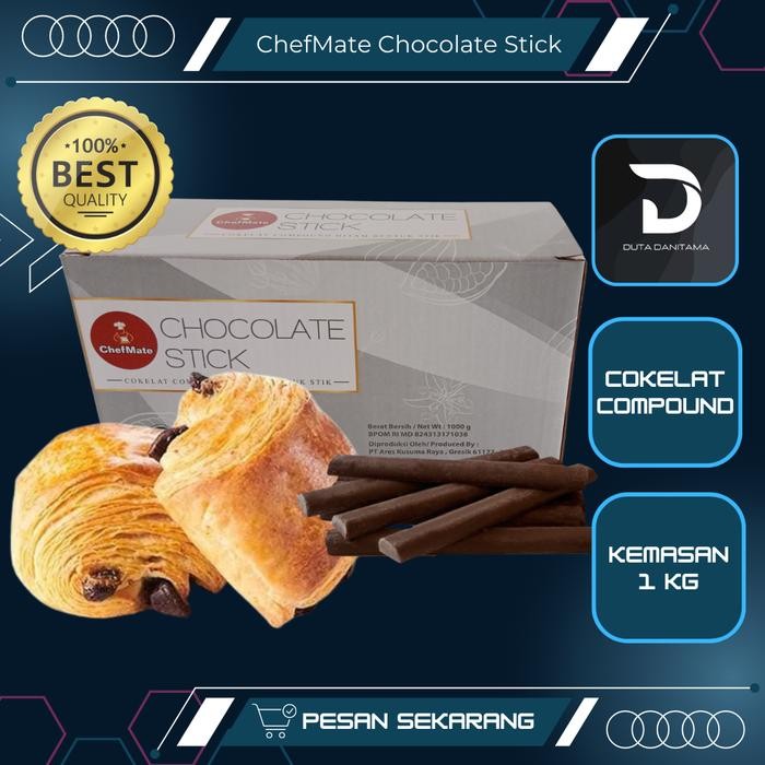 

ChefMate Chocolate Stick 1 kg Batons Compound Coklat