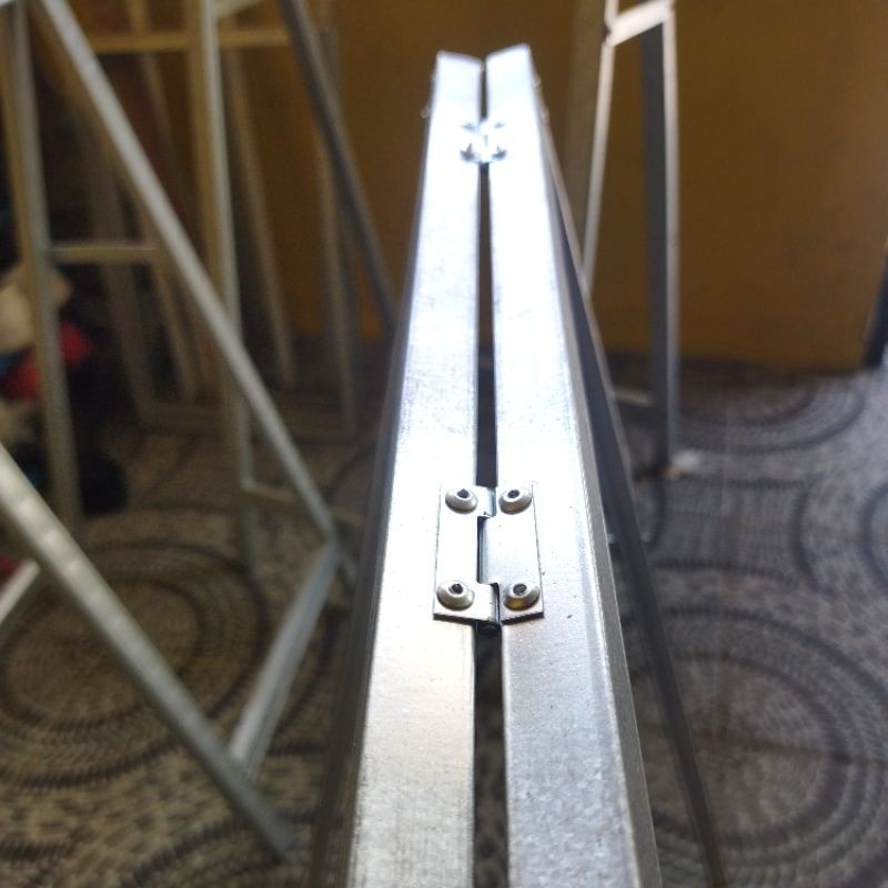 Glamourgemss Stand Banner 80X40 Standing Banner Lipat 2 Sisi Stand Banner Hollow Tebal Stand Banner