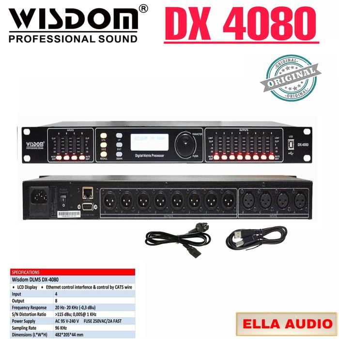 Wisdom DX 4080 Speaker Managament DLMS Original