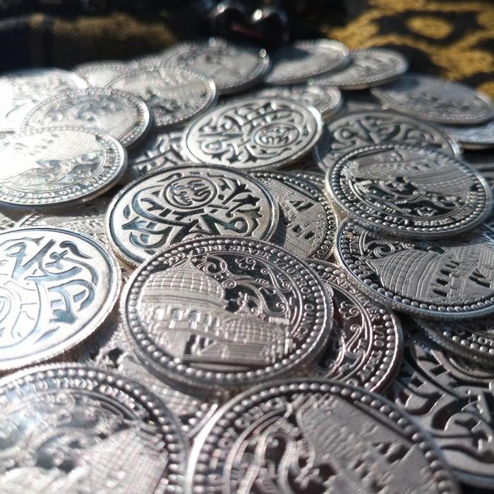 Koin 1 Dirham Sala 3.11gr Fine Silver 999 1 per 10 troy ounce perak