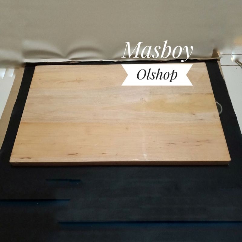 Talenan Kayu Besar 60x38 cm / Talenan Martabak / Talenan Daging