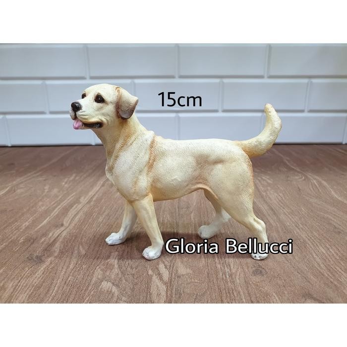 PATUNG PAJANGAN MINIATUR ANJING LABRADOR