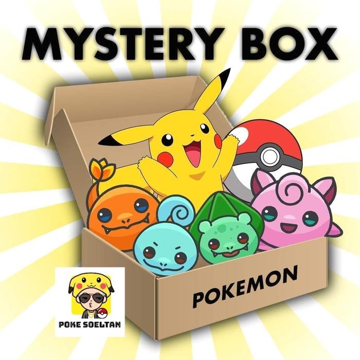 Mystery Box Kartu Pokemon TCG Ori English/Japan