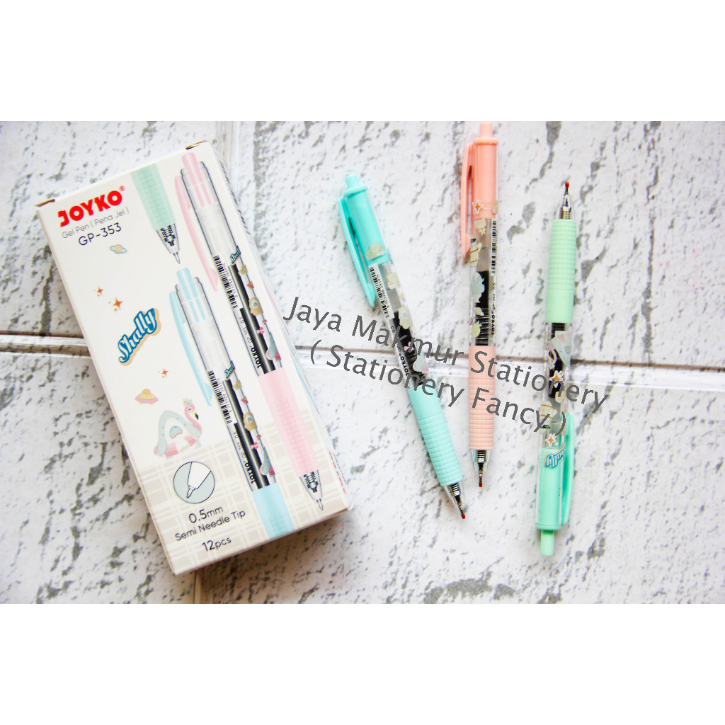 

Pen gel Shally Gp-353 0.5 mm Semi Needle Tip (1 lusin)