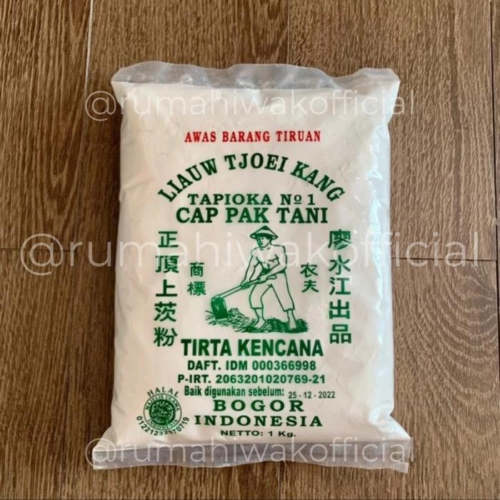 

Promo Sagu Tani Liauw Tjoei Kang Tapioka Cap Pak Tani 1 Kg Cod