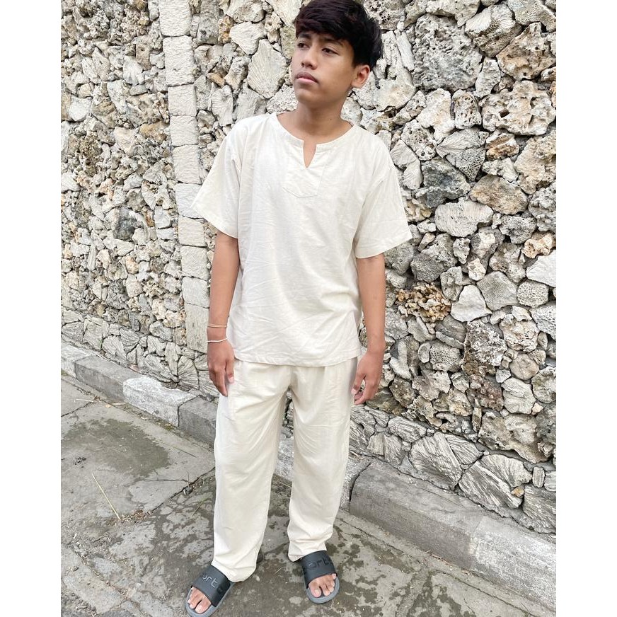 CELANA PANJANG LINEN PRIA LINEN LONG PANTS