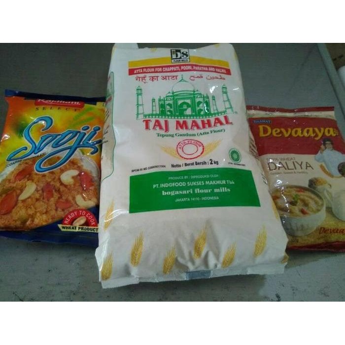 

Produk Viral Tepung Gandum (Atta Flour) - Taj Mahal 2 Kg Packing Aman