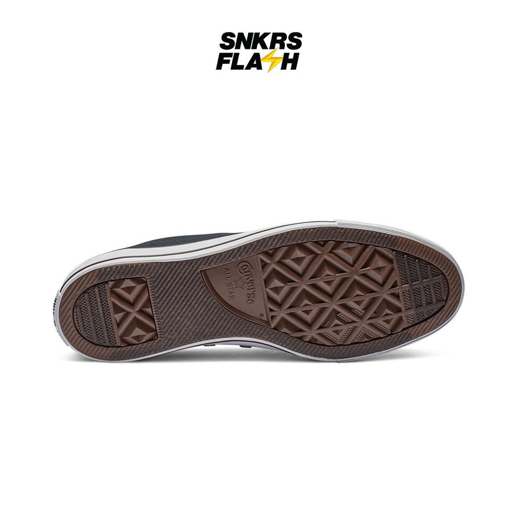 CONVERSE Ct As Ox Canvas Black White Sepatu Sneakers Unisex - M9166C - Size 42