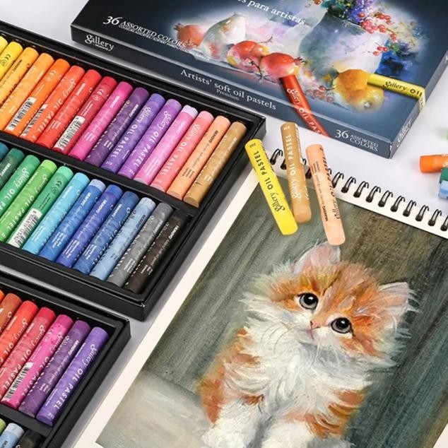

Mungyo Gallery Artists Soft Oil Pastel Set Crayon Krayon Minyak #Gratisongkir