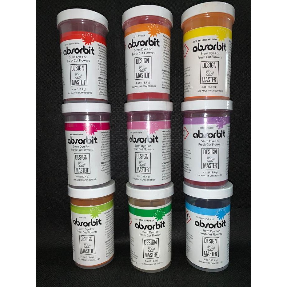 

Absorbit Pewarna Bunga Stem Dye For Fresh Flower Design Master #Gratisongkir