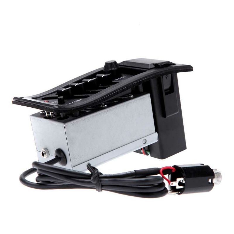 Preamp Amplifier Gitar Akustik EQ Tuner - EQ-7545R