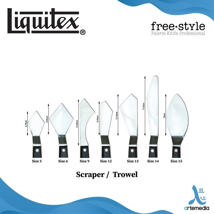 

Pisau Palet Liquitex Free Style Palette Knife Professional #Gratisongkir