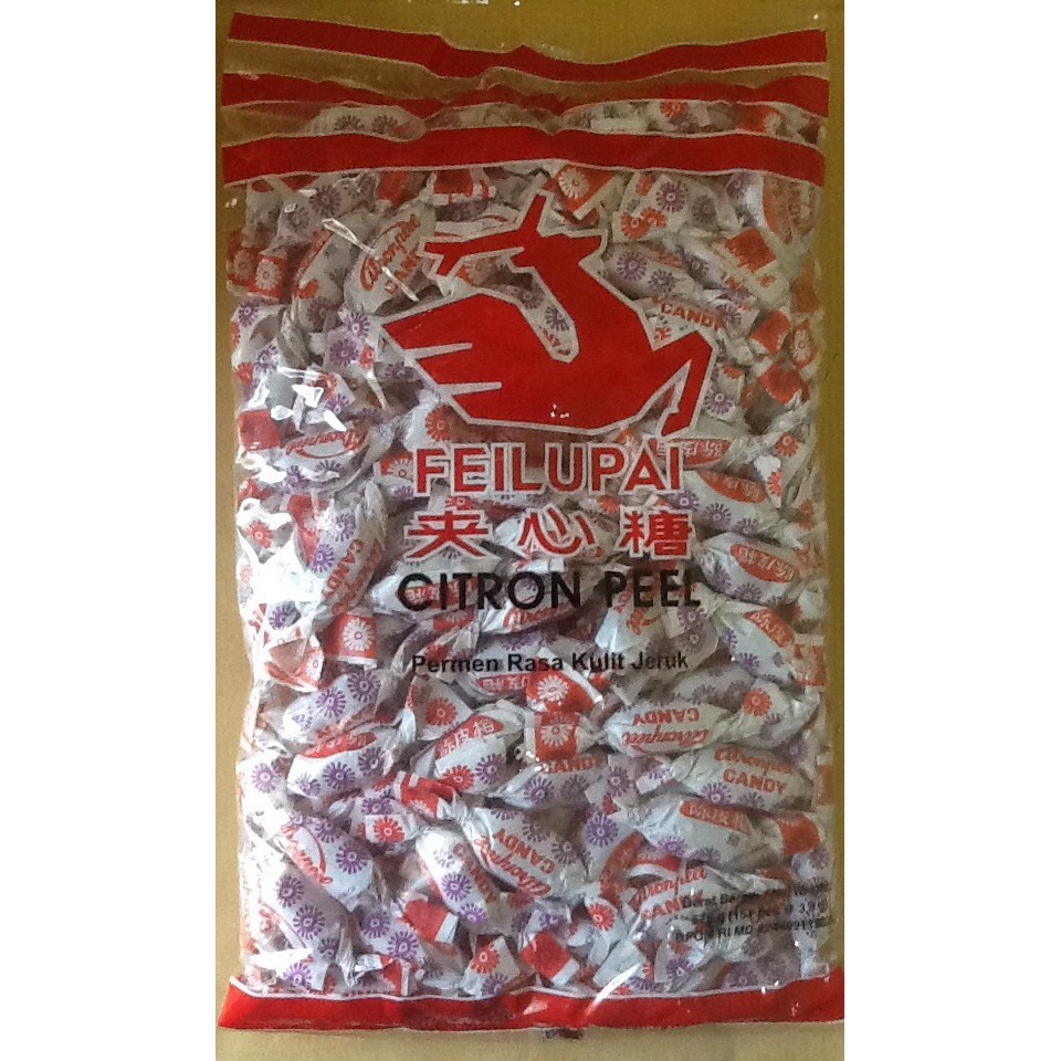 

Permen FEILUPAI CITROEN PEL 575gr rasa kulit jeruk/BESAR