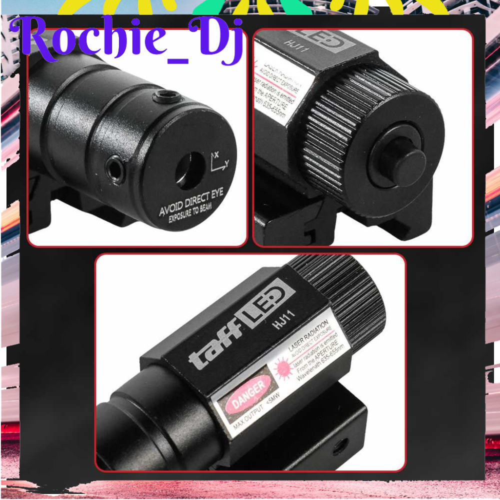 TAFFLED TACTICAL RED DOT LASER GUN MOUNT AIRSOFT RIFLE 11/20MM - HJ11