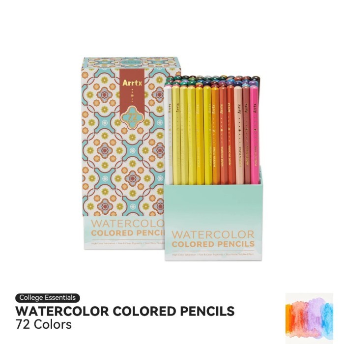 

Arrtx Watercolor Colored Pencils 72 Color