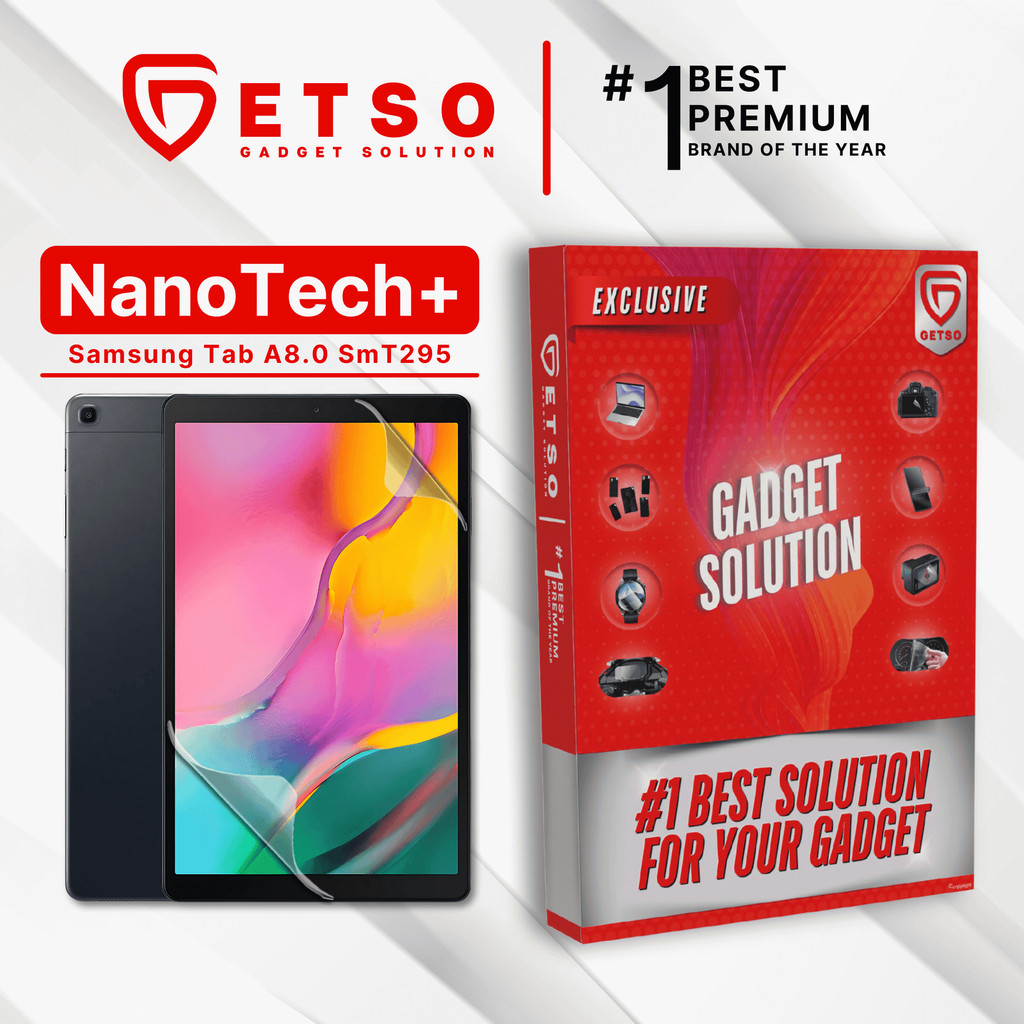 GETSO EPU BIO GENESIS Hydrogel for Samsung Tab A 8.0 SM-T295 / Screen Guard (Nanotech+ 100% Recycle)