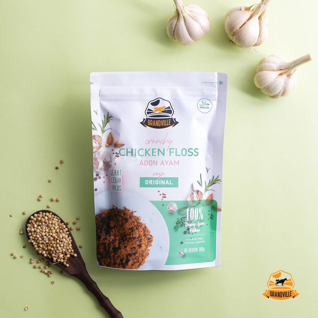 

Abon MPASI Tanpa MSG ABON SAPI AYAM Cocok untuk Bayi & Anak Grandville Food