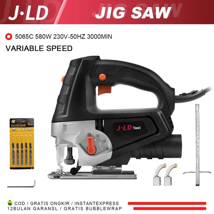 PREMIUM JLD Jigsaw Laser Variable Speed Mesin Jig Saw Mesin Gergaji Ukir Mechine Mesin Gergaji Jig