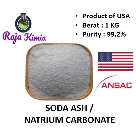 Soda Ash Dense / Soda Abu - 1 KG
