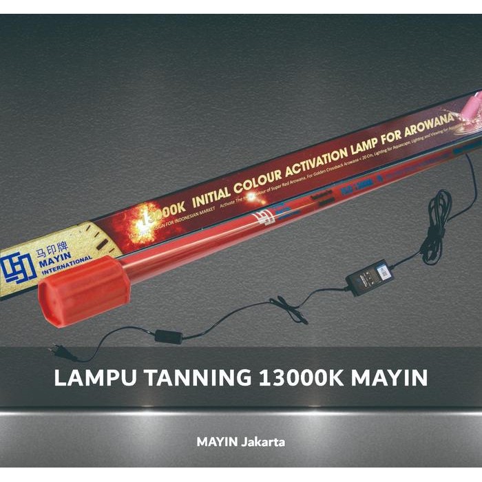 PREMIUM Mayin Lampu Tanning 13000k - 92cm - Lampu Tanning Celup