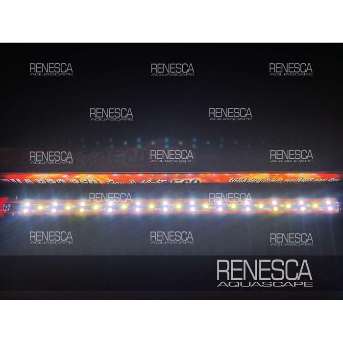 PREMIUM Kandila Pro Red Day & Night Eco 400 9.5W 40Cm - Lampu Celup Aquarium
