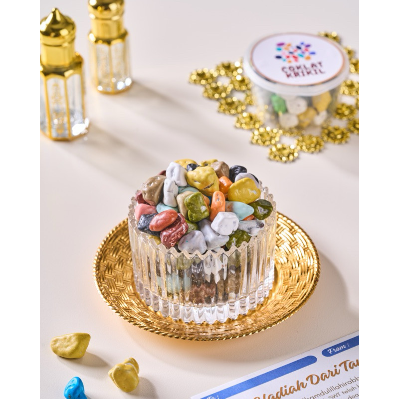 

Coklat Krikil 50gr Thinwall 50ml with sticker