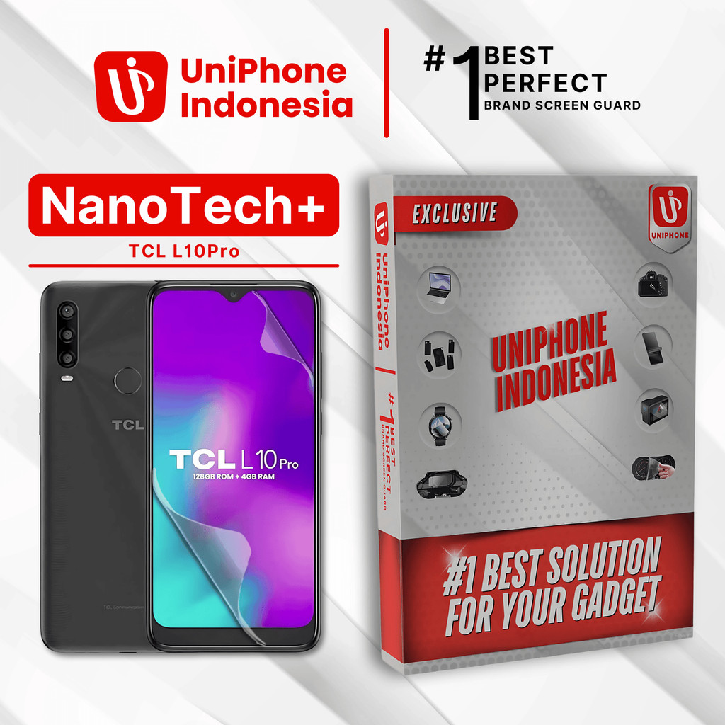 UniPhon EPU BIO GENESIS Hydrogel for TCL L10 Pro / Screen Guard (Nanotech+ 100% Recycle) Premium Hid