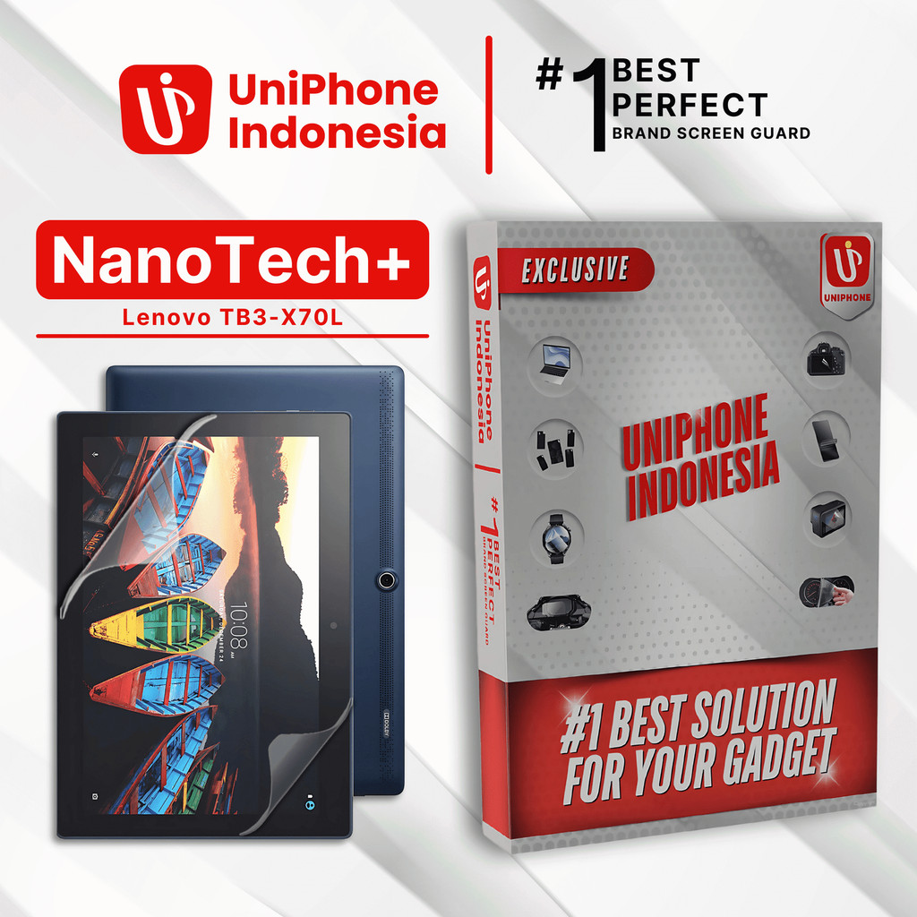 UniPhon EPU BIO GENESIS Hydrogel for Lenovo TB 3-X70L / Screen Guard (Nanotech+ 100% Recycle) Premiu
