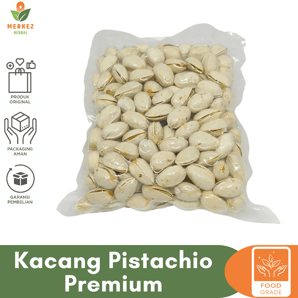 

Kacang Arab Pistachio Pistacio Roasted Panggang 1Kg / Kacang Fustuk Ketawa Arab 1 Kg Oleh Haji Umroh