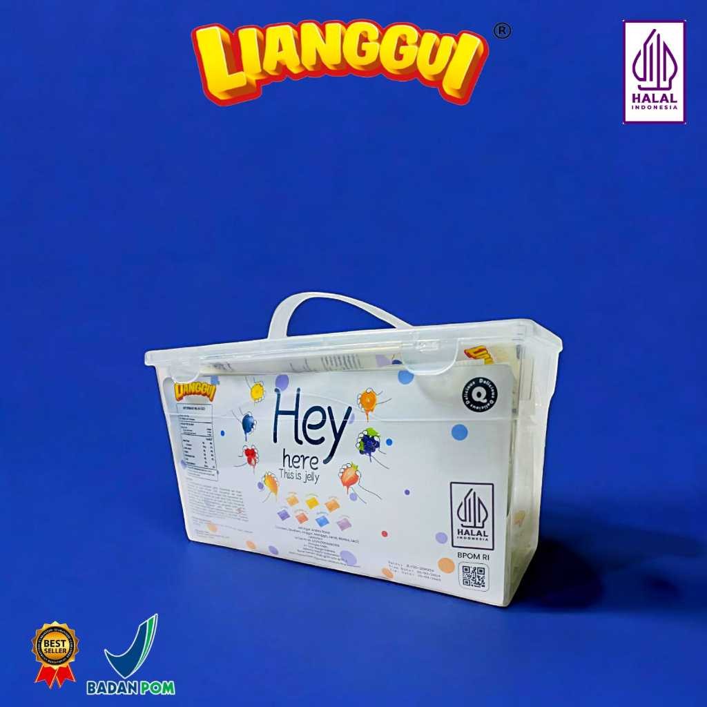 

[ LIANGGUI ] HEY JELI AGAR ANEKA RASA BUAH STROBERI JERUK MANGGA ANGGUR BLUEBERRY JELI VIRAL 1050gr