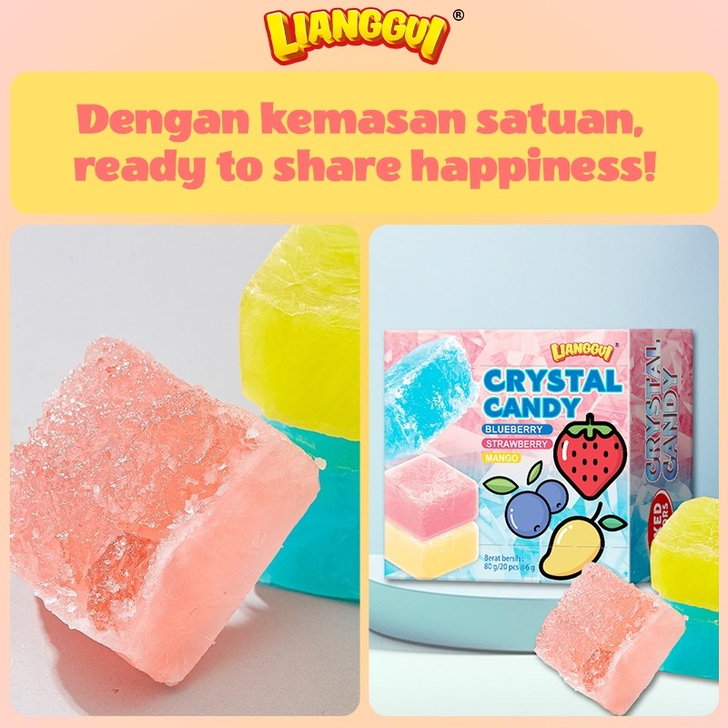 

[HALAL] Lianggui Cryseal Candy Permen Lunak Peleed Fudge Aneka Rasa