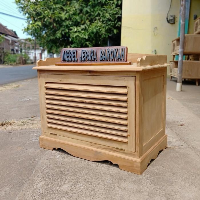 Terbaru Rak Sepatu Sandal Mentah Kayu Jati Mebel Jepara