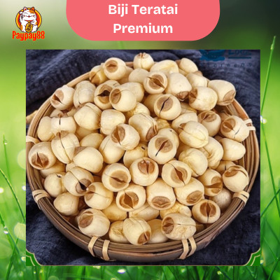 

BIJI TERATAI KERING PREMIUM / LIAN ZI IMPORT / WHITE LOTUS SEED / LIAN CI 100 - 250 GRAM
